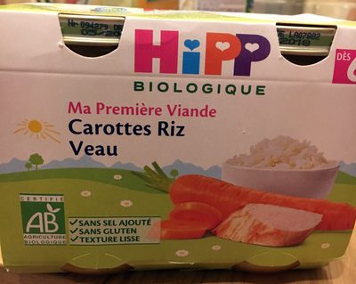 Carottes Riz Veau - Product - fr