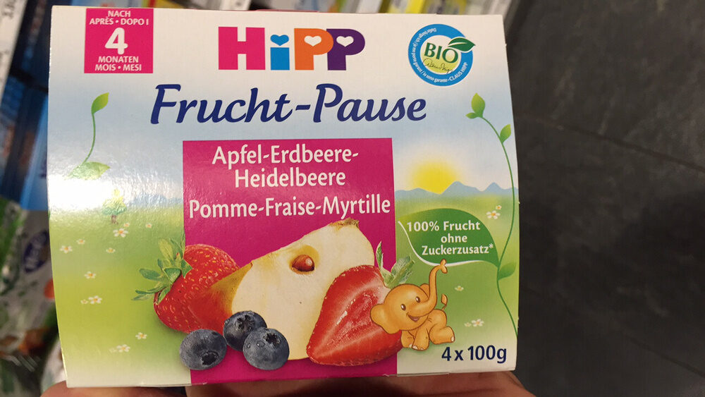 Pause-Fruitée Pomme-Fraise-Myrtille - Product - fr