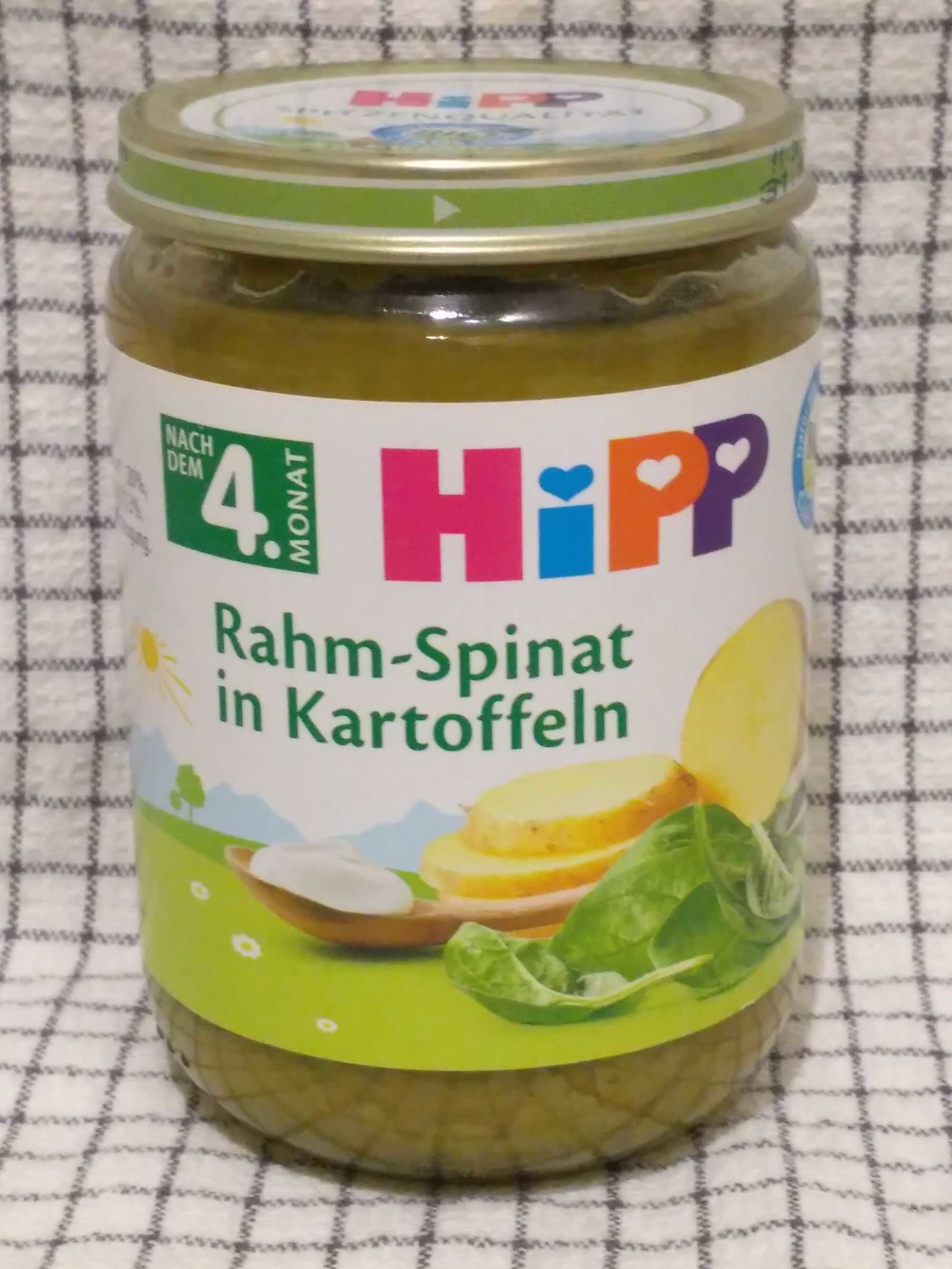 Rahm-Spinat in Kartoffeln  ( Nach dem 4. Monat ) - Produkt