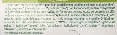 Matins Gourmands Lait & Céréales Biscuité - المكونات - fr