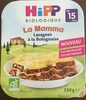 La Mamma - Lasagnes à la Bolognaise dès 15 mois - نتاج