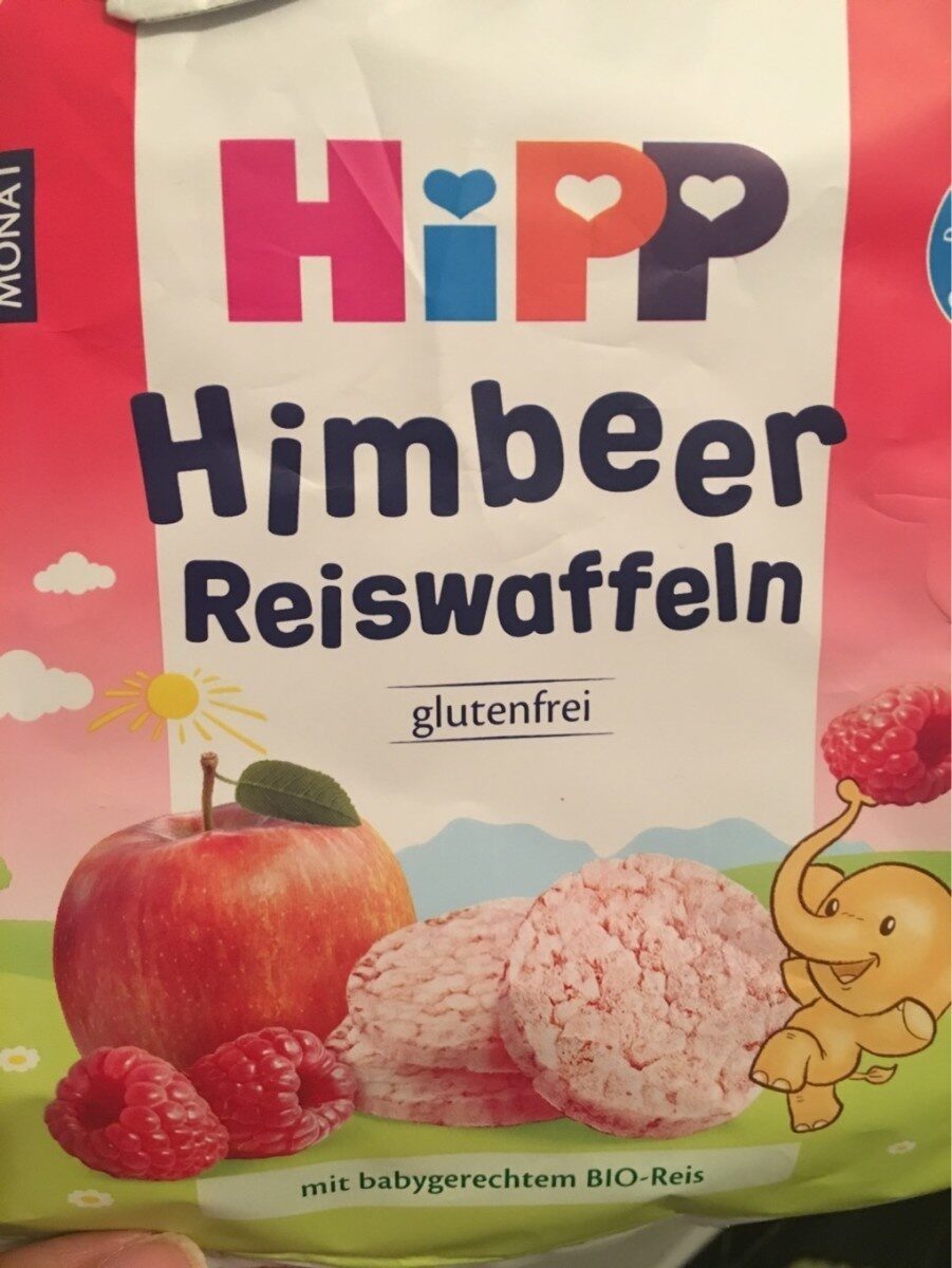 Hipp Himbeer Reiswaffeln - Produkt