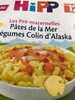 Les Pré-maternelles Pâtes de la Mer Légumes Colin d’Alaska - Produit