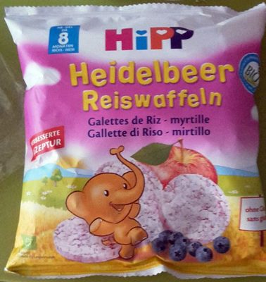 Heidelbeer Reiswaffeln - Prodotto