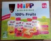100% Fruits Multipack 2x Pommes Poires Bananes, 2x Pommes Pêches Fruits des bois, 2x Bananes Poires Mangues, 2x Pommes Ananas Pêches - Product