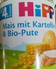 Mais mit Kartoffeln & Bio-Pute - Product