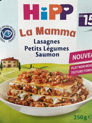 La mamma lasagnes petits legumes saumon - Produit