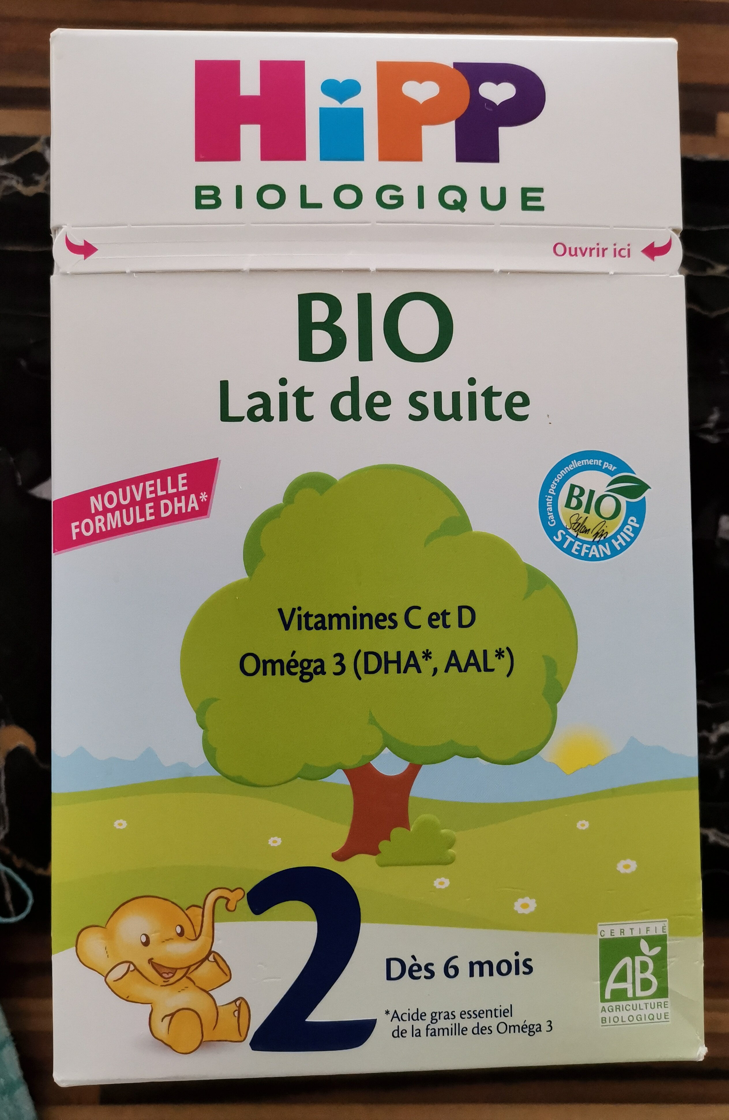 Lait de suite Bio 2 - Product - fr