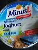 Minus L Fettarmer Joghurt Mild 1,5 Prozent - Produit