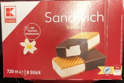 Sandwich Vanille - Producte - de