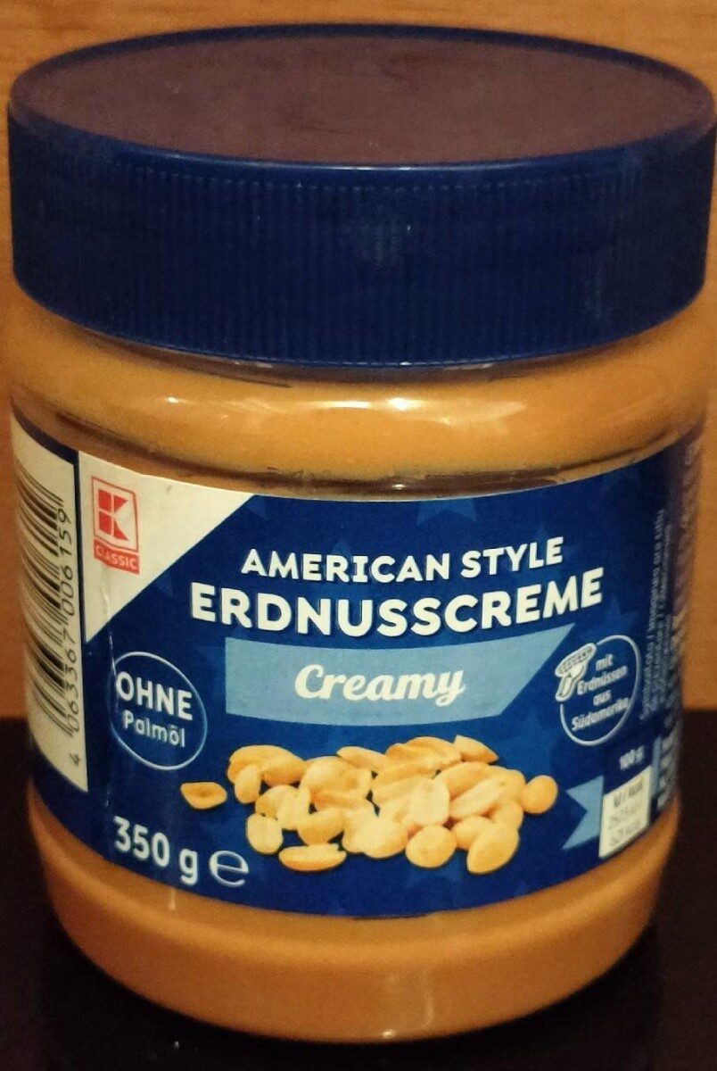 Erdnussbutter Creamy - Produkt