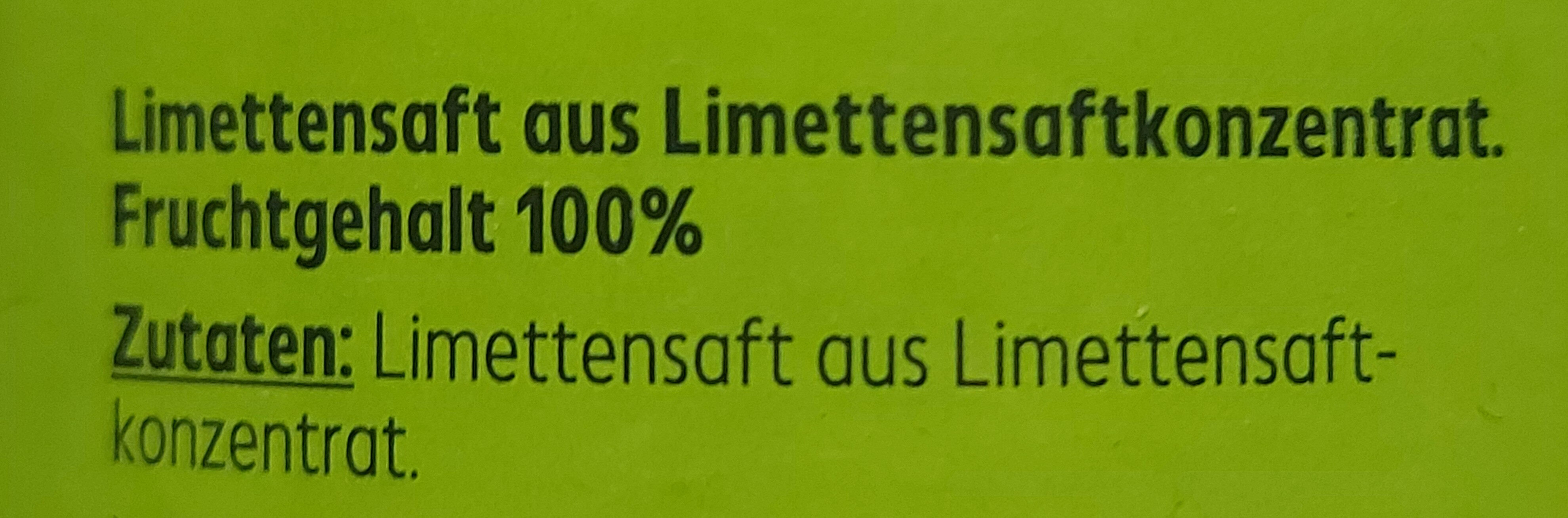 Limettensaft - Ingrediënten - de