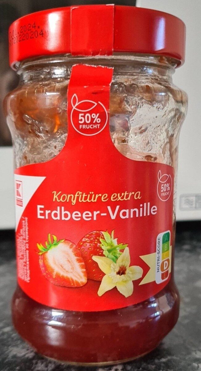 Erdbeer-Vanille Konfitüre - Produkt