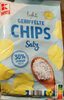 Geriffelte Chips Salz light - Produkt