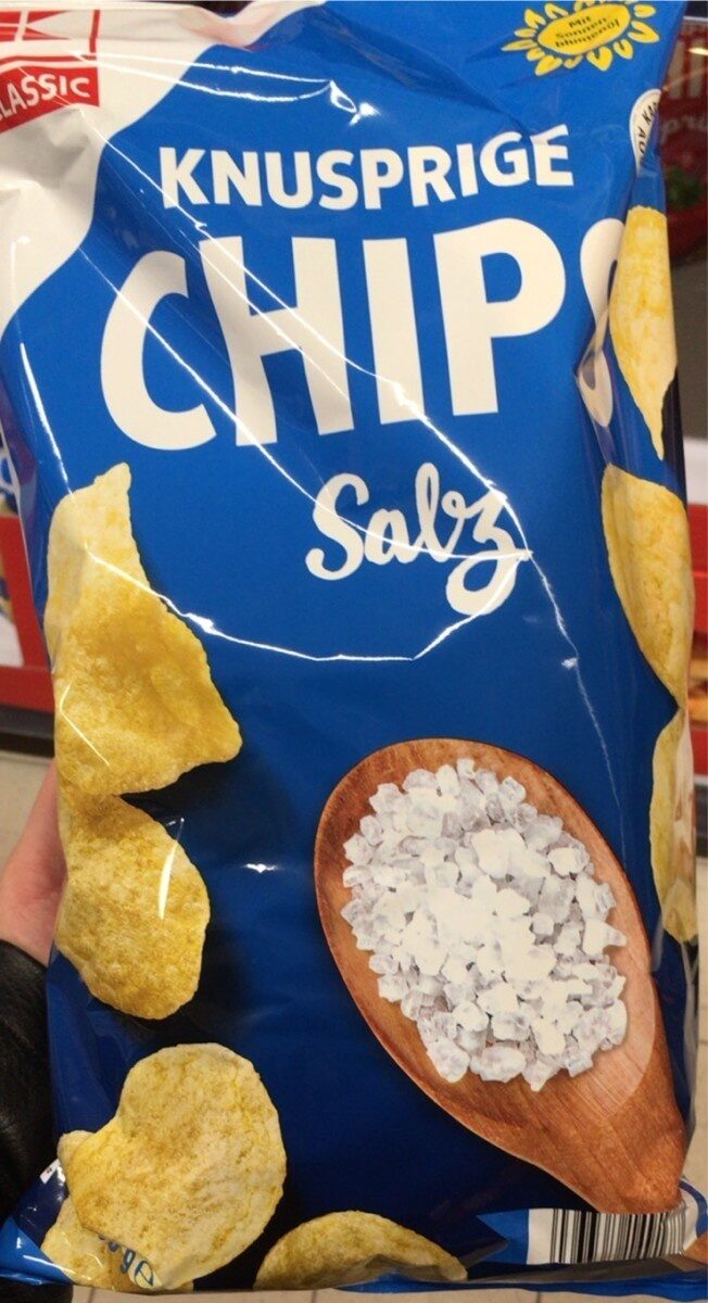 Knusprige Chips Salz - Produkt - en
