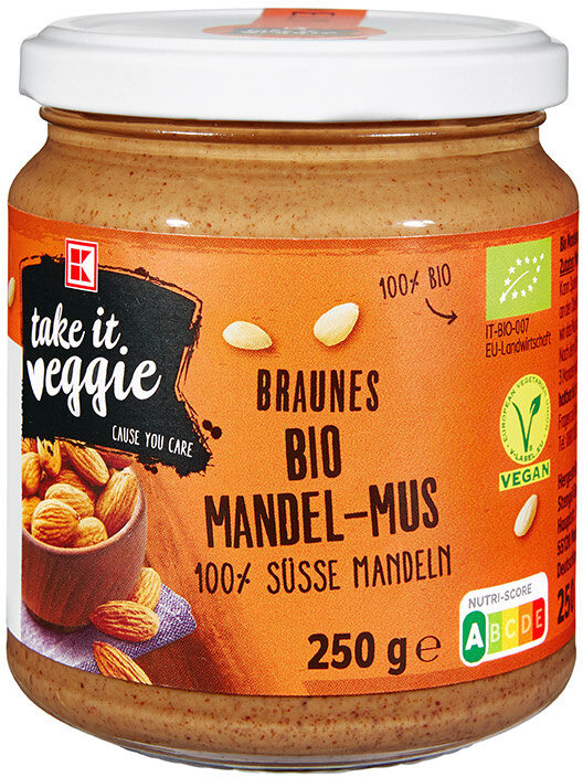 K-take it veggie Mandelmus braun - Product