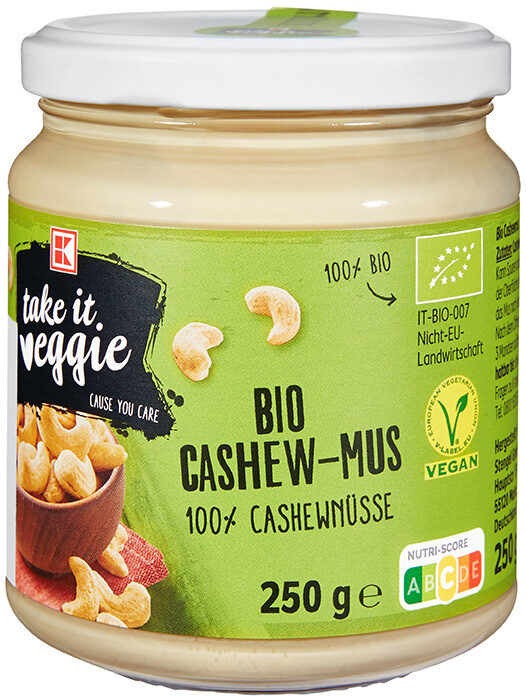 K-take it veggie Cashewmus - Product