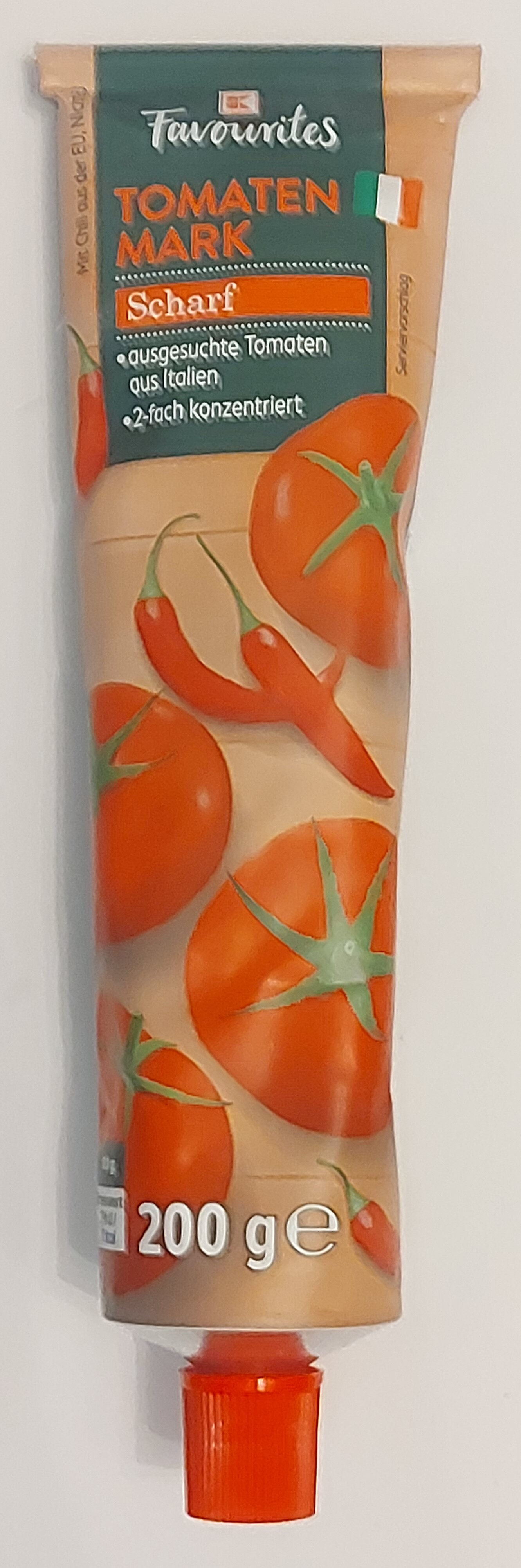 Tomaten Mark Scharf 2-fach konzentriert - Produit