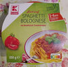 spaghetti bolognese - Product