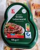 Delikatess Grobe Leberwurst - Produkt