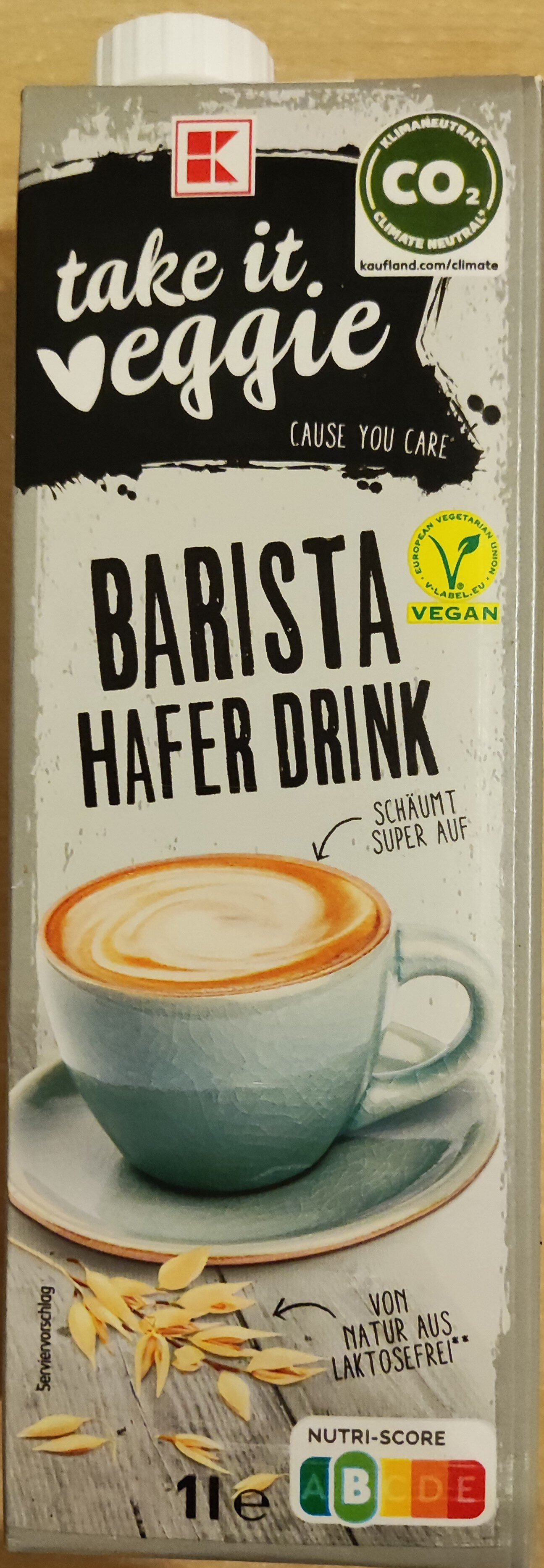 BARISTA HAFER DRINK Milch - Produkt