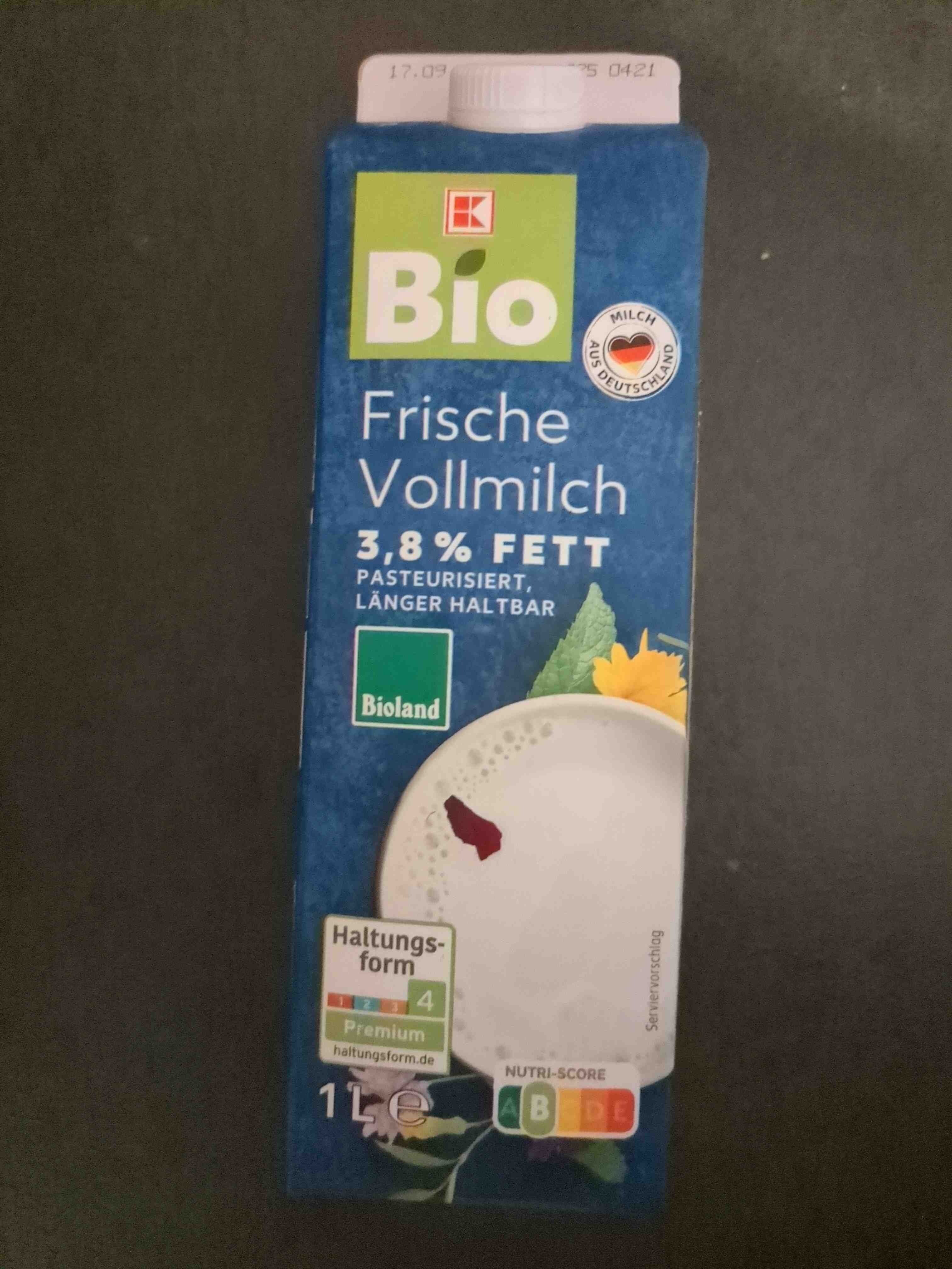 Bio Frische Vollmilch - Produkt - en