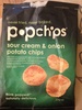 Chips à base de pomme de terre goût crème aigre & oignon - Product