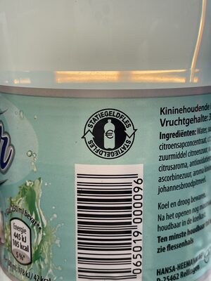 Bitter Lemon - Recyclinginstructies en / of verpakkingsinformatie