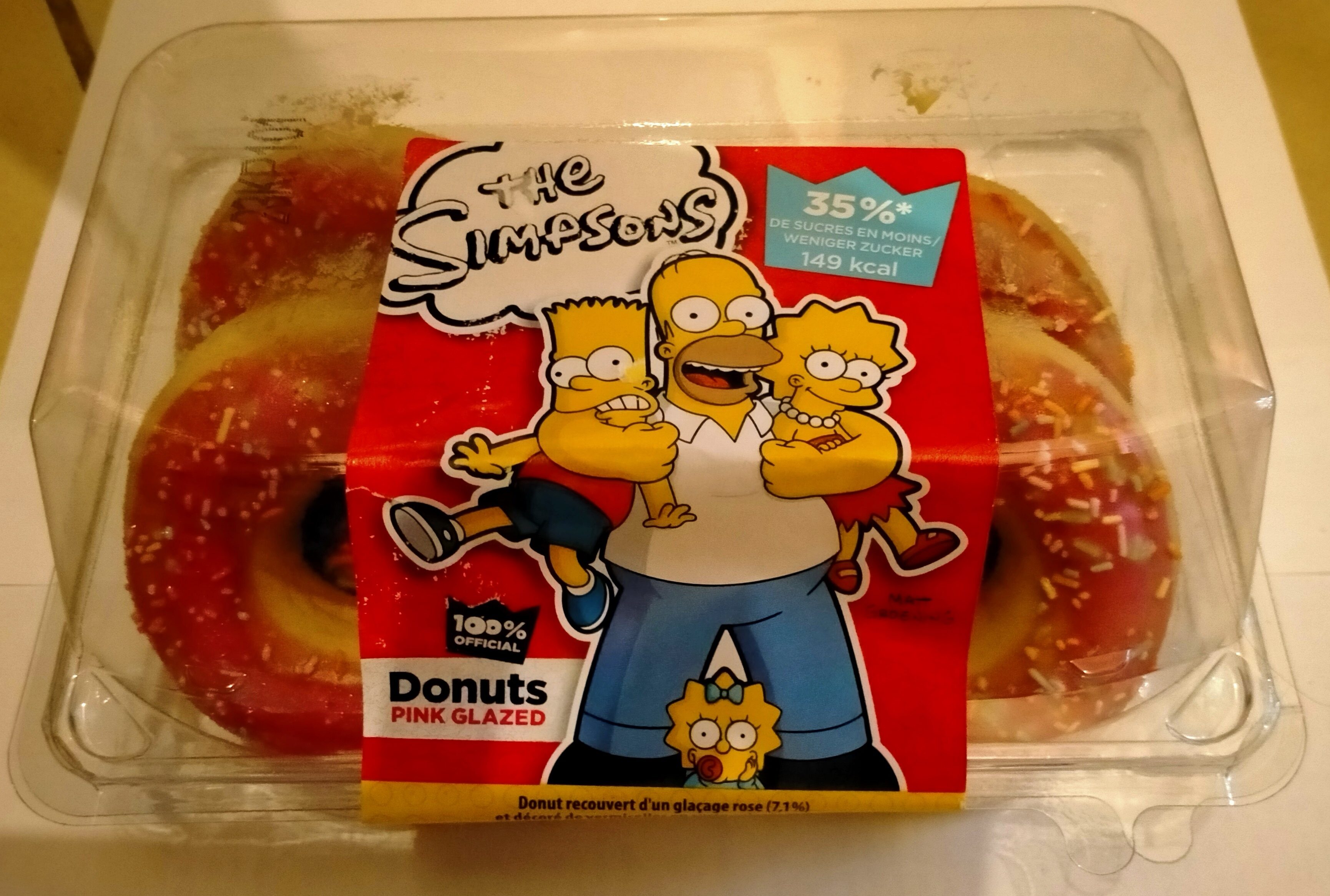 Donuts fraise simpson - Product