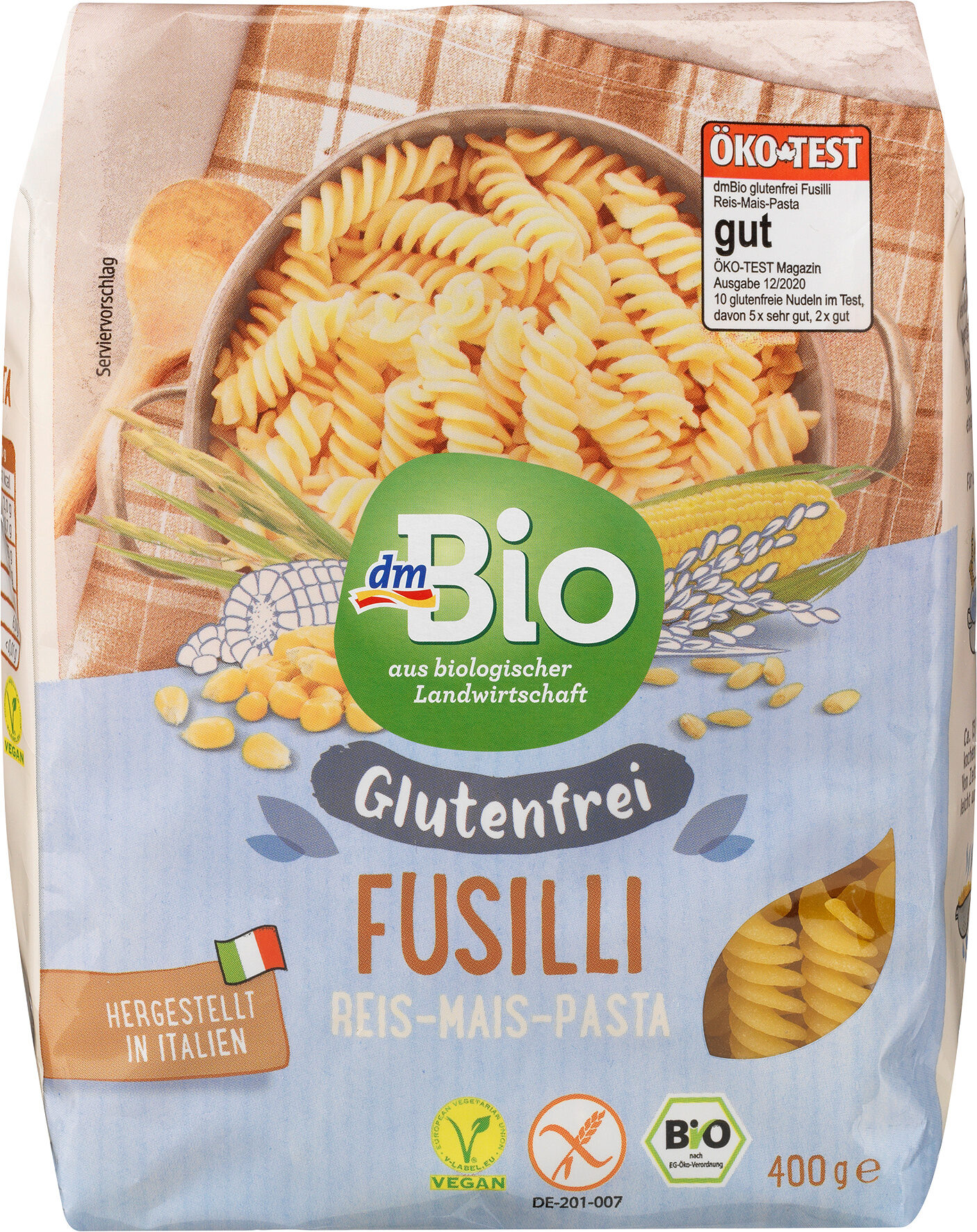 Fusilli Reis-Mais-Pasta glutenfrei - Produkt