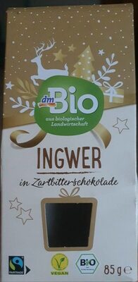 Ingwer in Zartbitterschokolade - Produkt