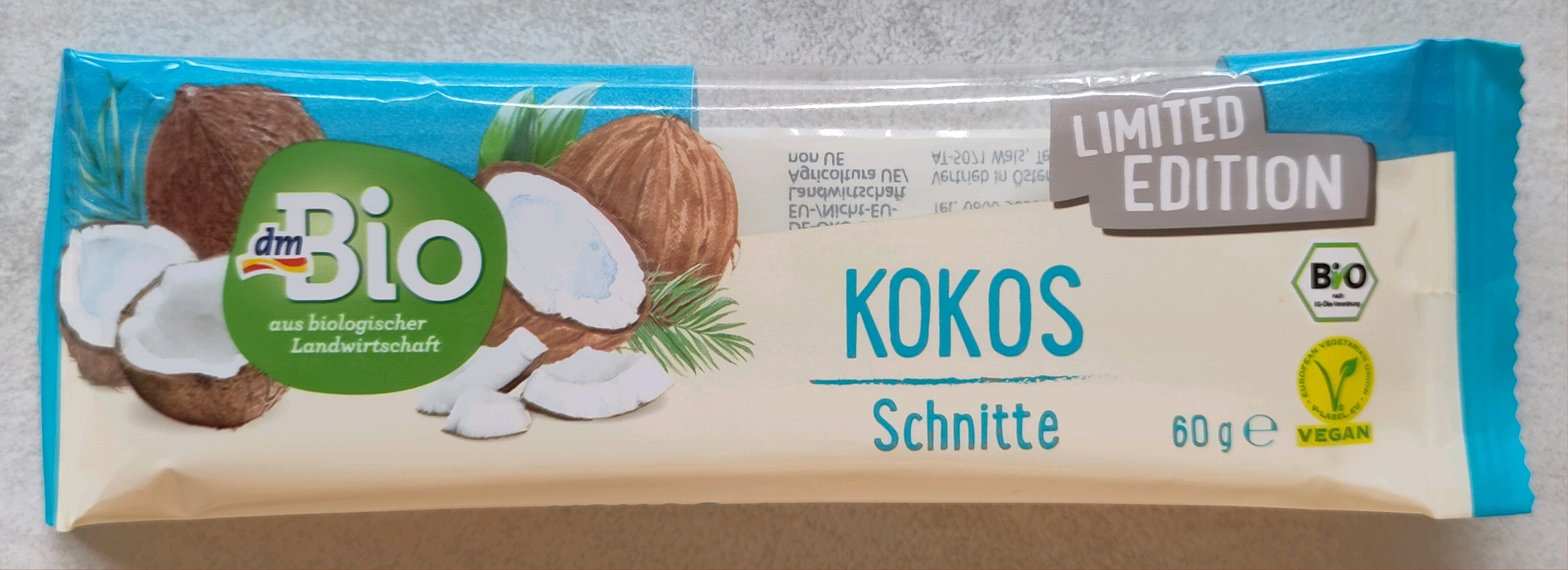 Kokos-Schnitte - Limited Edition - Wiederverwertungsanweisungen und/oder Verpackungsinformationen