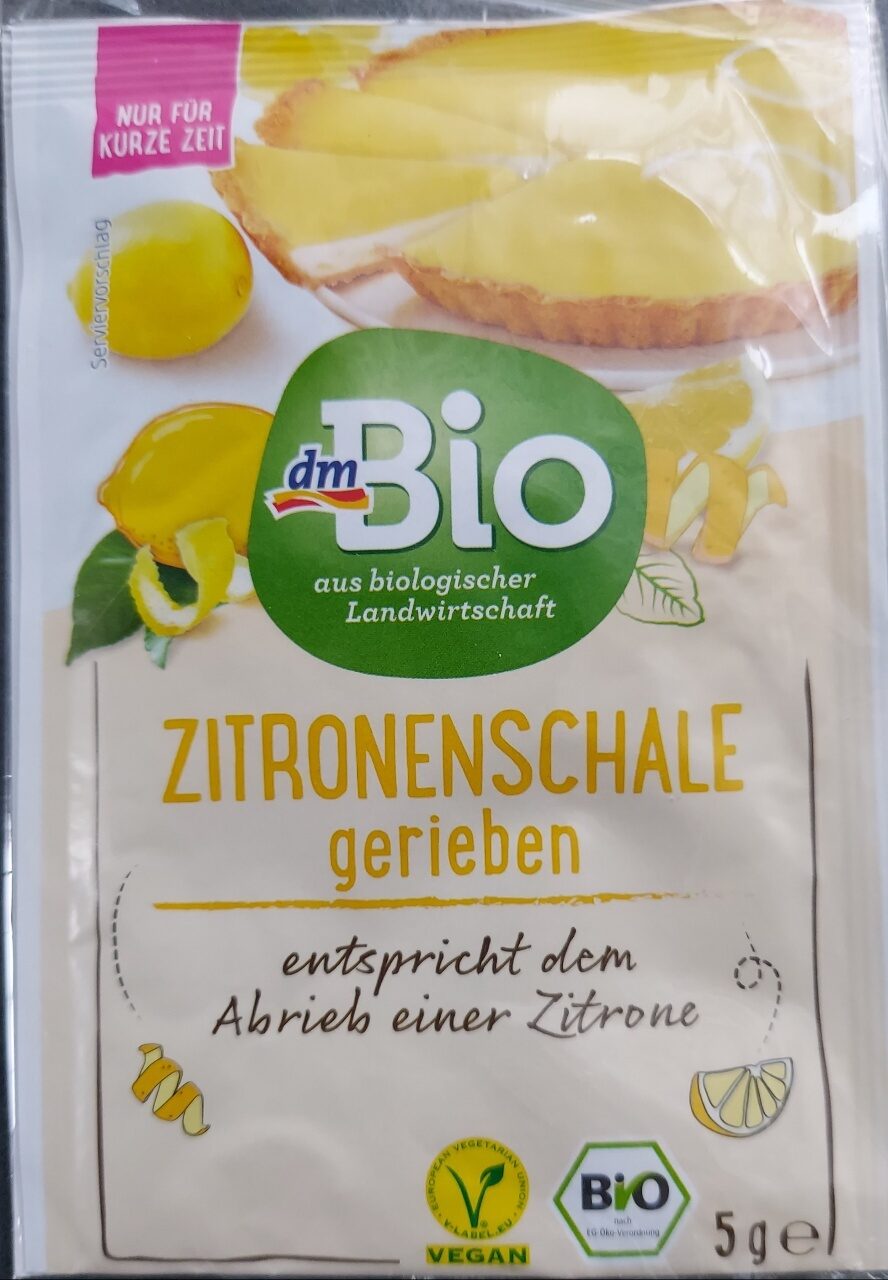 Zitronenschale gerieben - Product - de