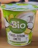 Kokos-Zitrone-Limette mit veganen Joghurtkulturen - Produkt