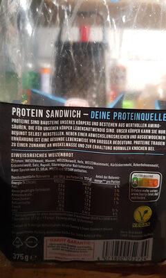 Protein Sandwich - Ingredientes - de