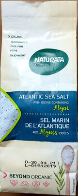 Atlantik Meersalz mit jodhaltigen Bio Algen - Produkt