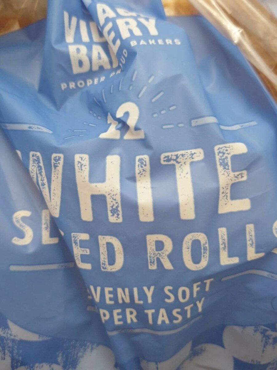 White Sliced Rolls - Product