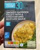 Smoked haddock fillets with a cheddar and mustard sauce - Produkt