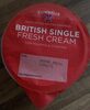 British single fresh cream - Produkt
