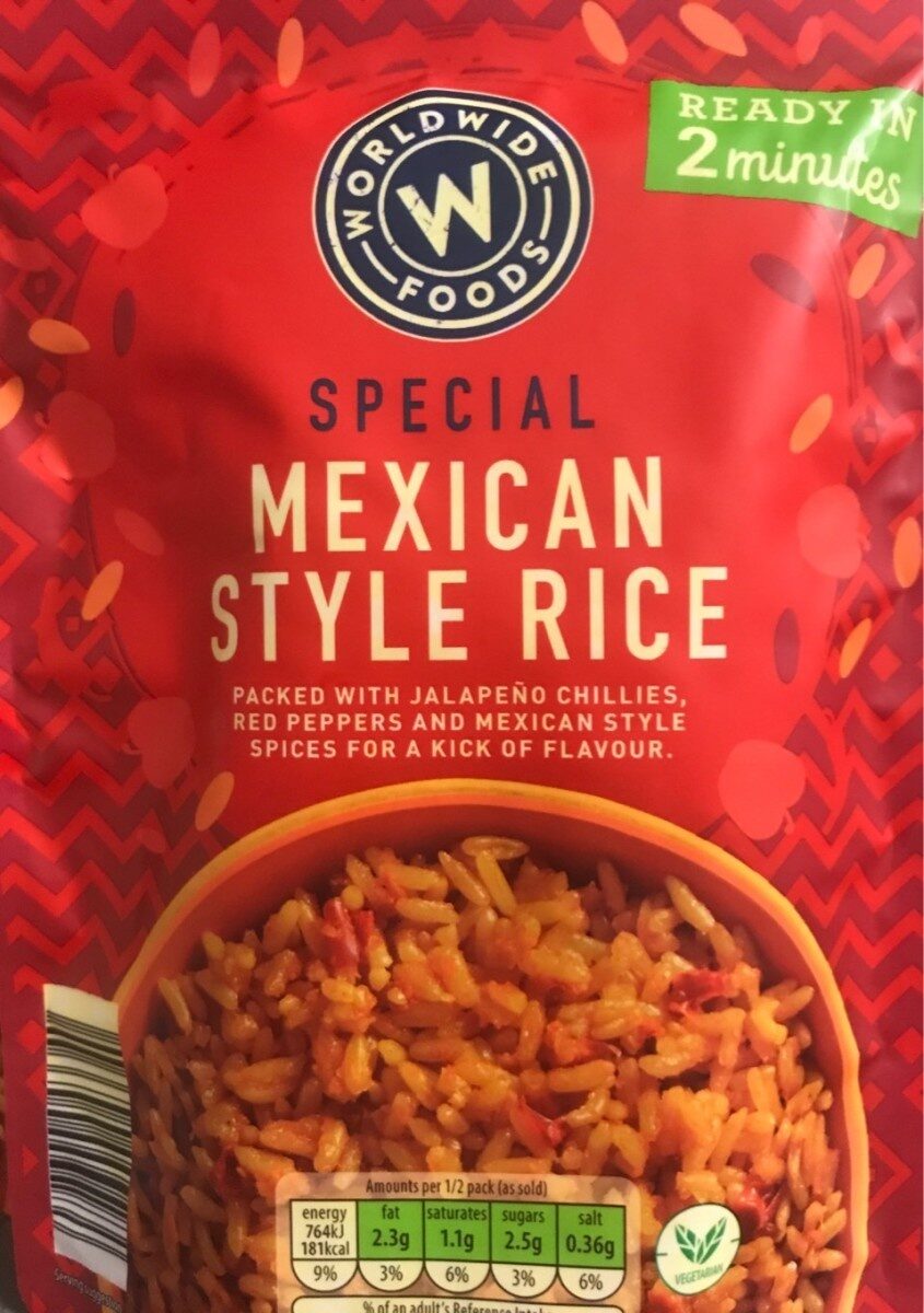 Aldi Special Mexican style rice - Product