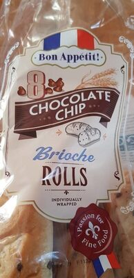 Chocolat chip brioche rolls - Product