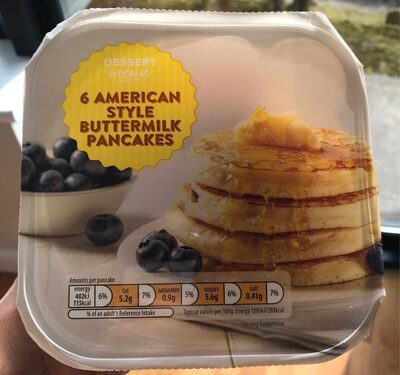 6 american style buttermilk pancakes - Producto - en