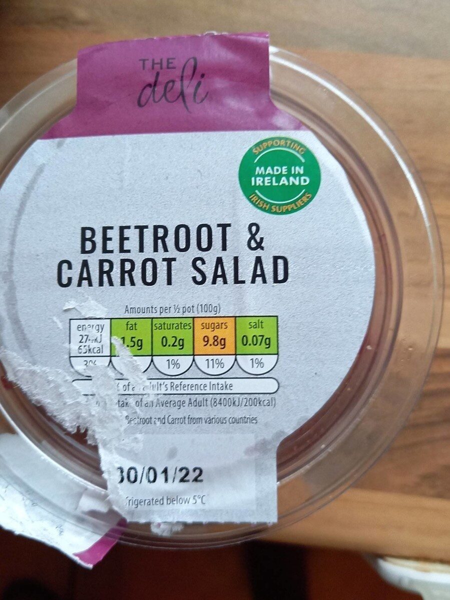 Beetroot and Carrot Salad - Product