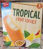 Tropical Fruit Lollies - Product