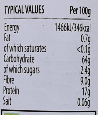 Garlic granules - Nutrition facts