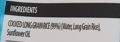 Long grain rice - Classic - Ingredients
