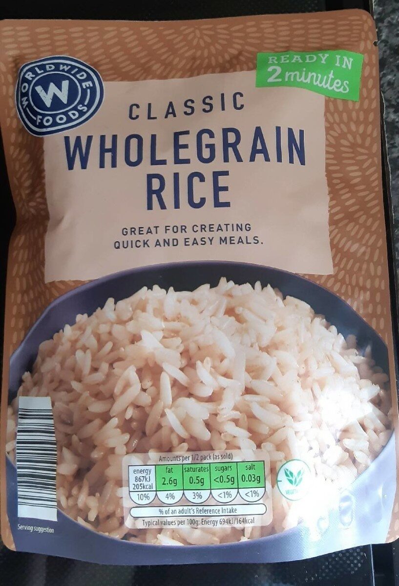 Classic Wholegrain Rice - Product
