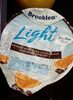 Leght fat free yogurt orange with dark chocolate sprinkles - Produit