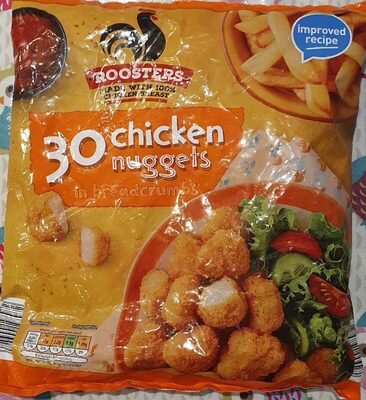 Calories in Aldi Roosters Chicken Nuggets