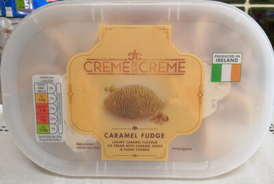 Creme De La Creme Caramel Fudge - Product